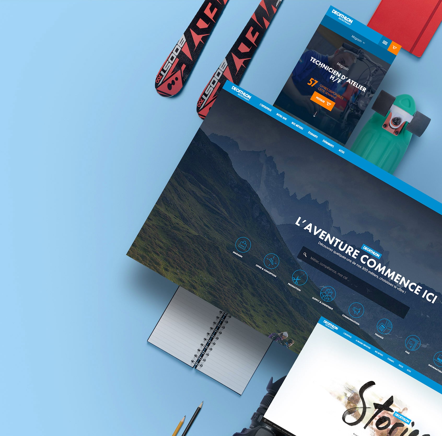 Web design showcase